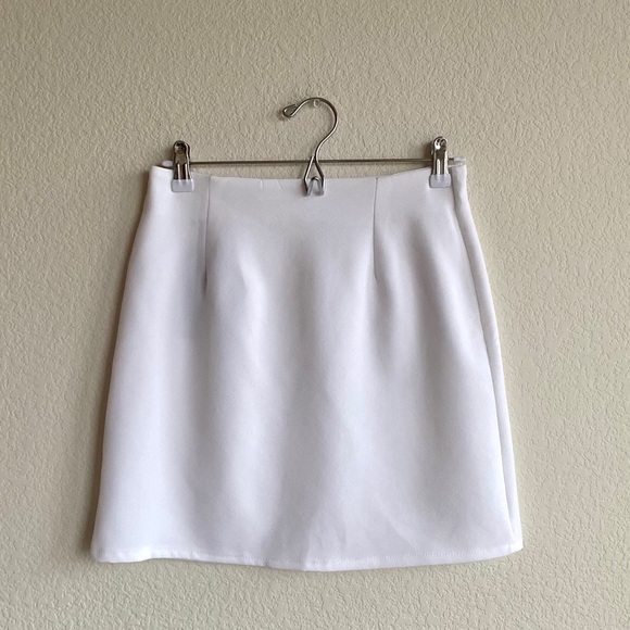 Nasty Gal Dresses & Skirts - NWT Nasty Gal High Waisted Mini Skirt White